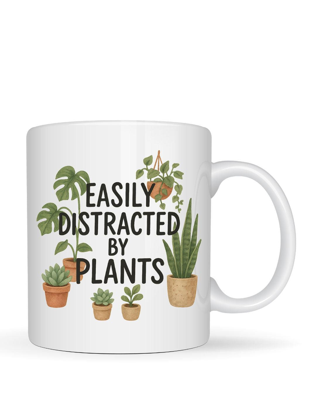 Easily Distracted By Plants Mug 