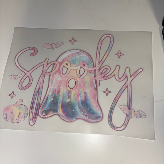 HALLOWEEN | Spooky Ghost SHIRT TRANSFER