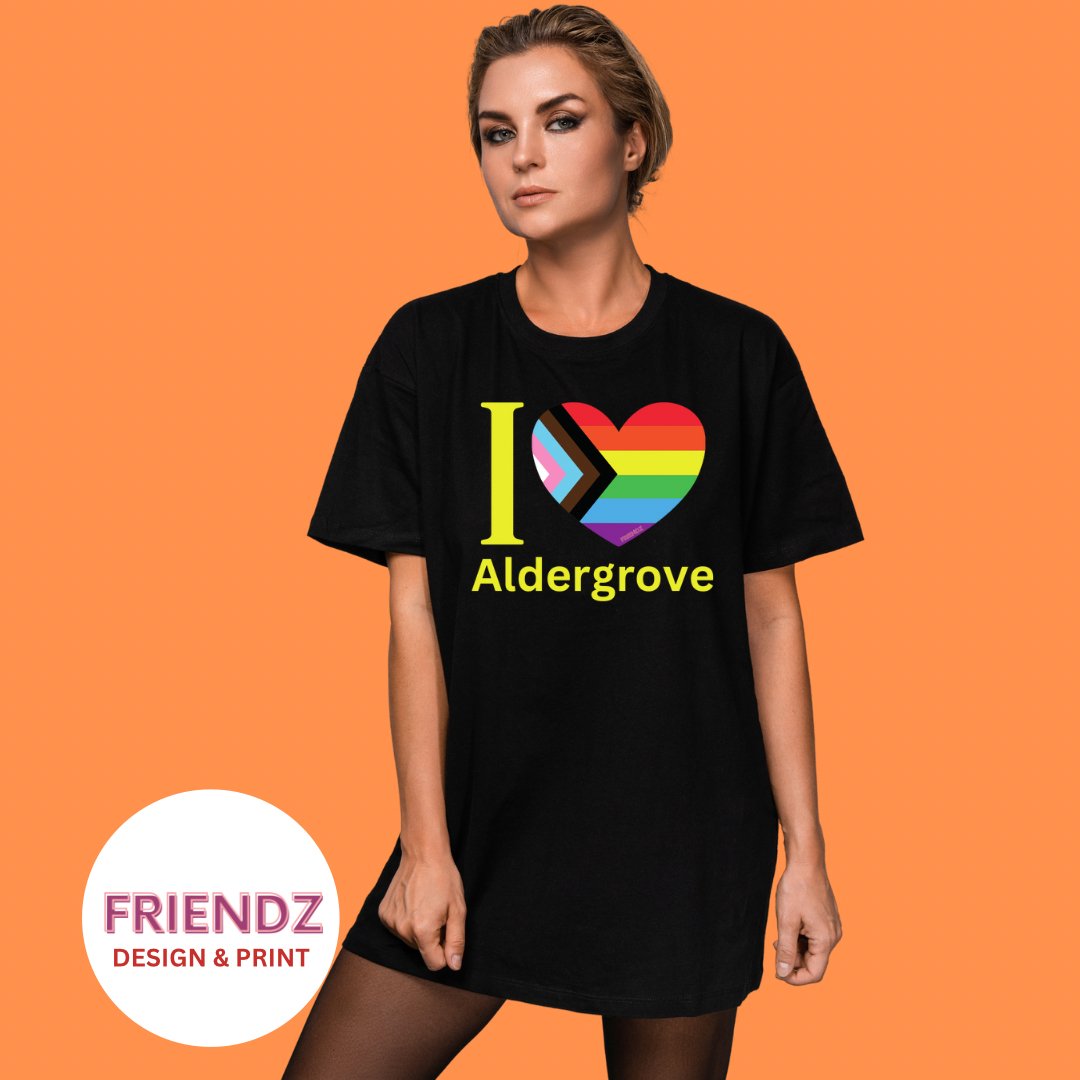 T-shirt graphique I Heart Aldergrove Pride ** Édition limitée ** Souvenir