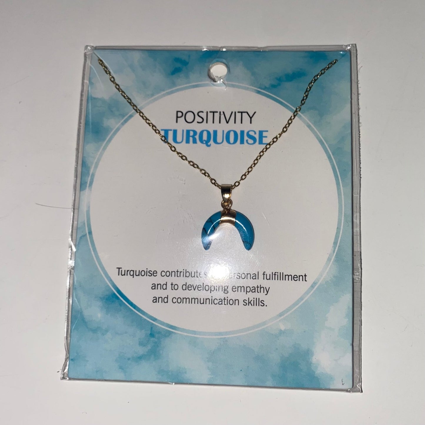 Collier Positivité Turquoise