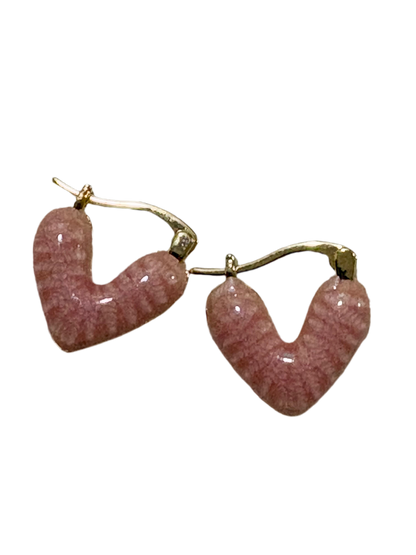 Pink Heart Hoops Valentines