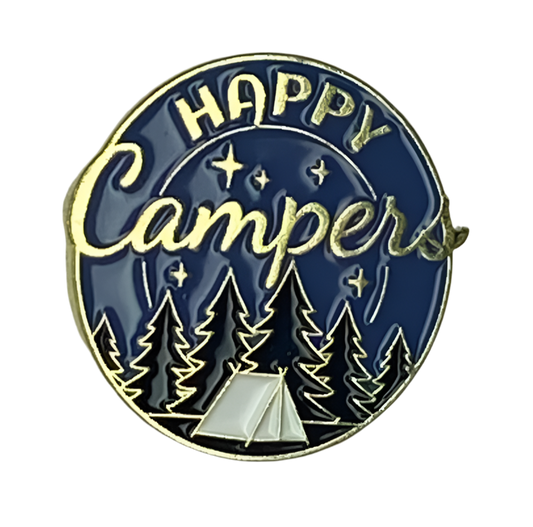 Pin de esmalte Camper feliz