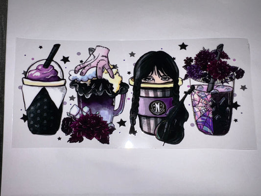 Wednesday CUP WRAP DIY