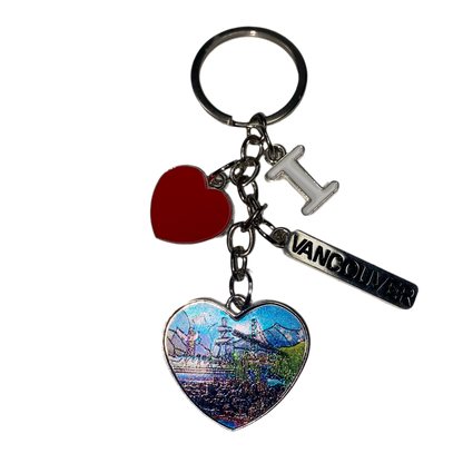I Heart Vancouver Keychain