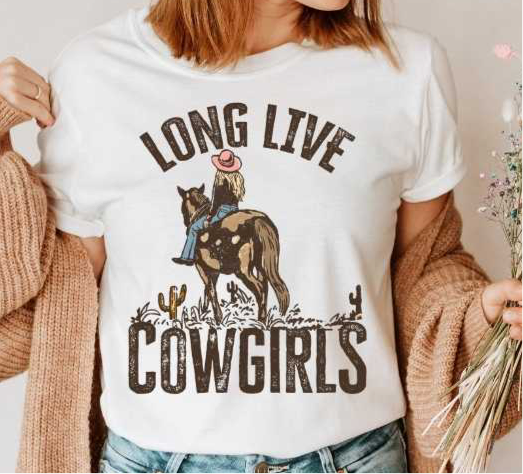 Long Live Cowgirls Graphic Tee