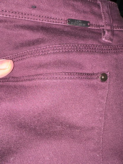 Lady Hathaway Merlot Denim Pants 8X32 1054