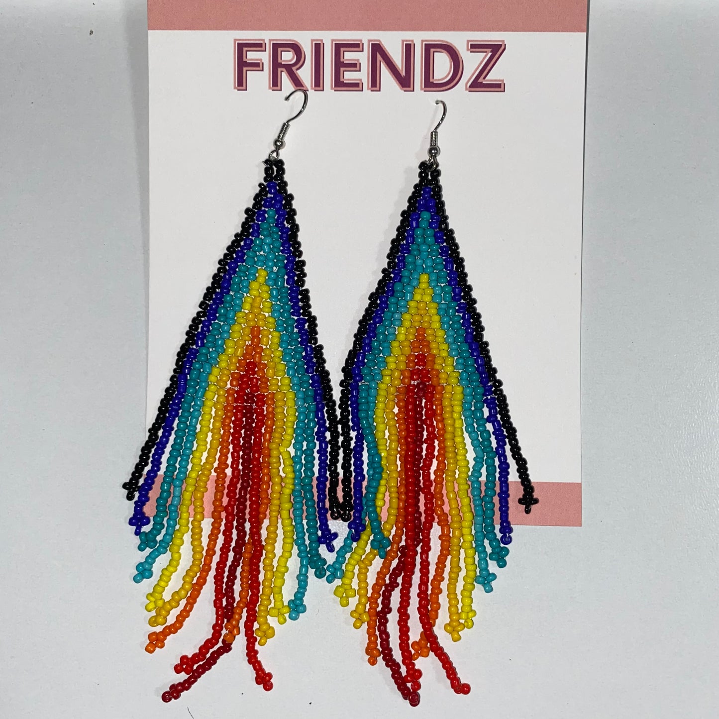 Boho Tassel Seed Bead Earrings (2 Colors)