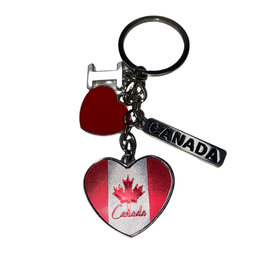 Porte-clés I love CANADA