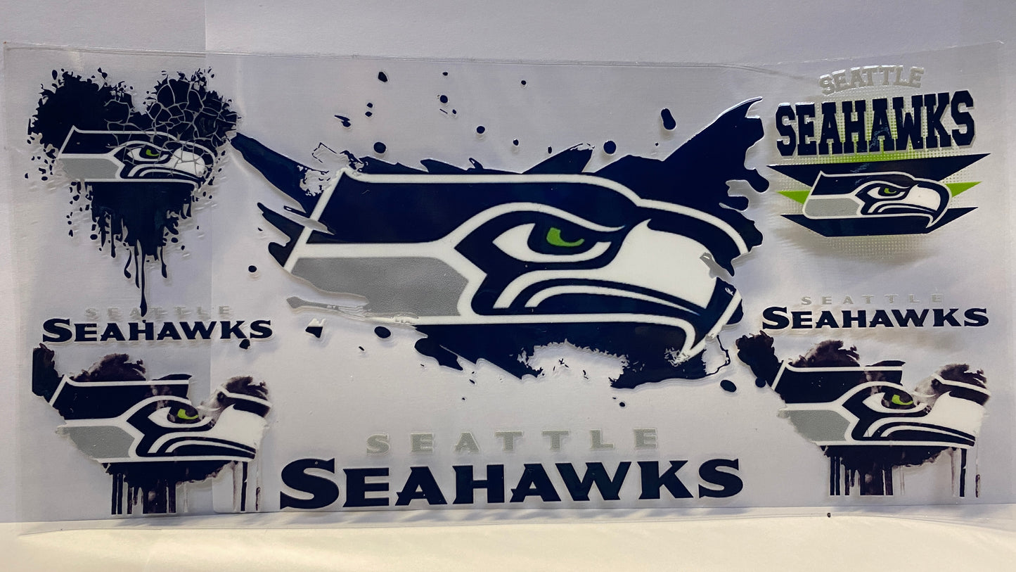 Seahawks Football CUP WRAP