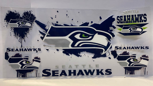 Seahawks Football CUP WRAP