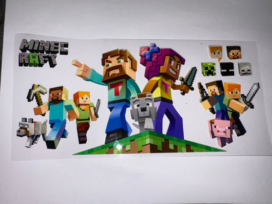Minecraft Cup Wrap DIY