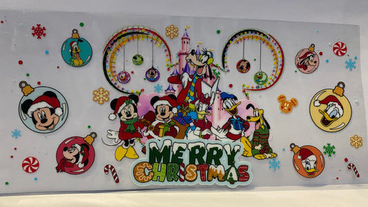 Mickey & Friends Disney Christmas CUP WRAP