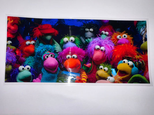 Fraggle Rock CUP WRAP DIY