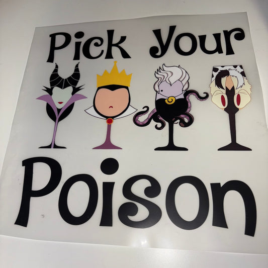 WINE | Pick Your Poison SHIRT TRANSFER