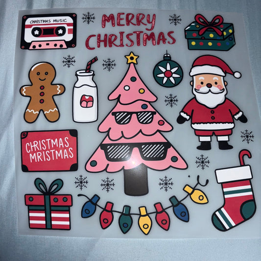 CHRISTMAS | Around the Christmas Tree SHIRT TRANSFER