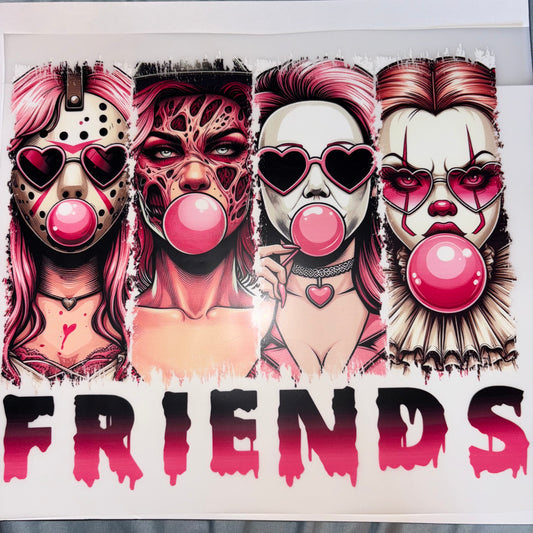 HALLOWEEN | Harley Q Friends Shirt Transfer
