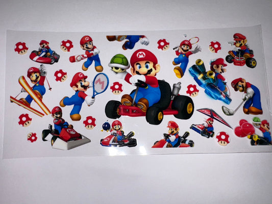 Mario Cart CUP WRAP DIY