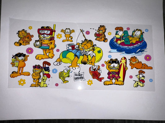 Garfield CUP WRAP DIY