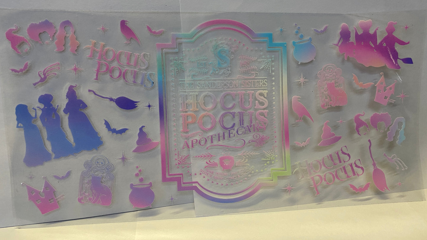 Hocus Pocus Tri Color CUP WRAP