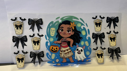 Mona Halloween CUP WRAP