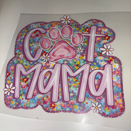 Cat Mama SHIRT TRANSFER