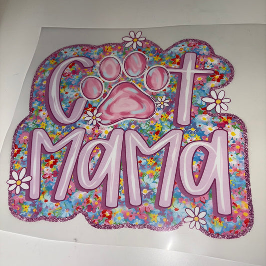 Cat Mama SHIRT TRANSFER