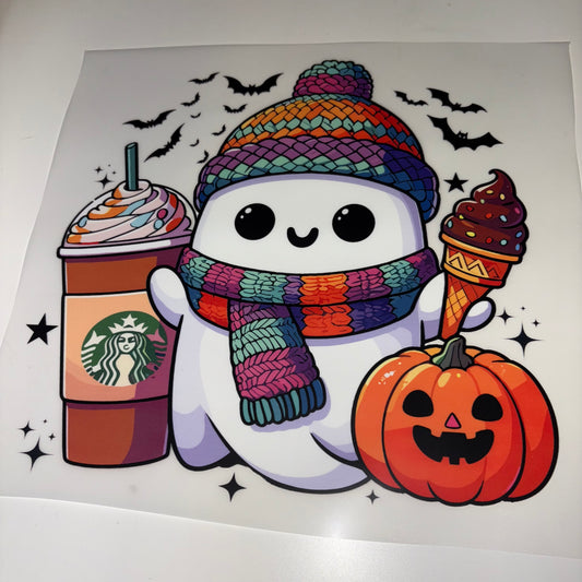 HALLOWEEN | TRICK O Treating Ready Ghost SHIRT TRANSFER