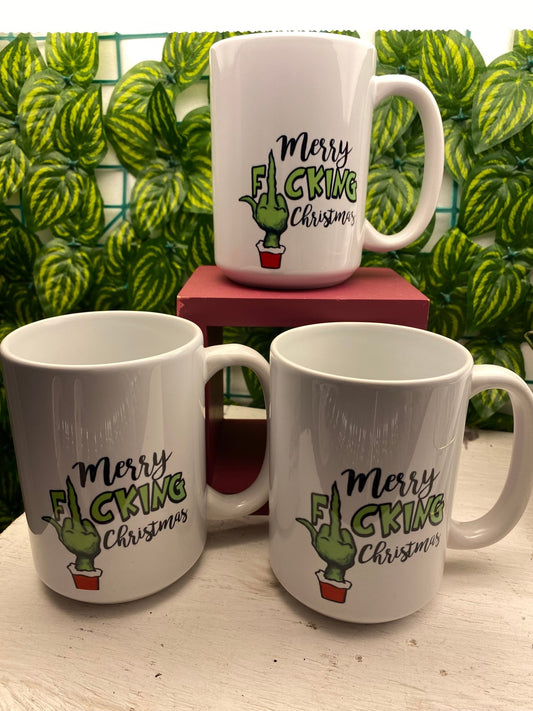 Merry Christmas Grinch Mug