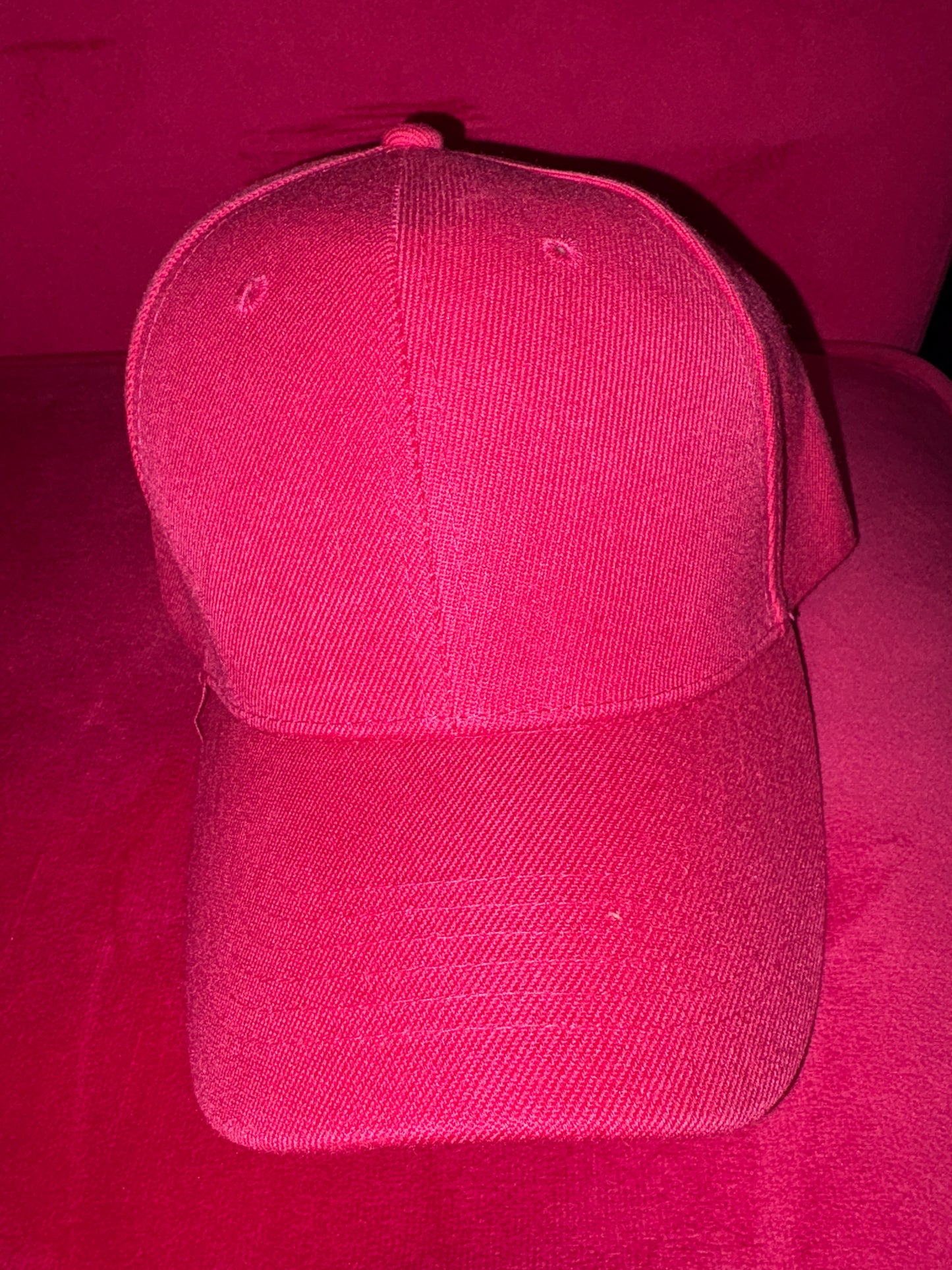 Pink Ball Hat Cap