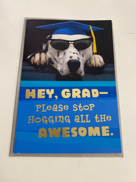 Grad Graduation Greeting Card