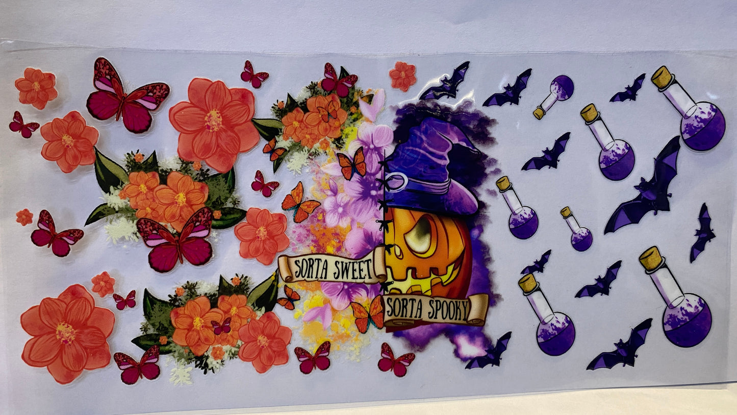 Sorta Sweet Sorta Spooky CUP WRAP