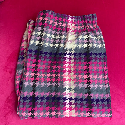 Pink & Purple Houndstooth Leggings 