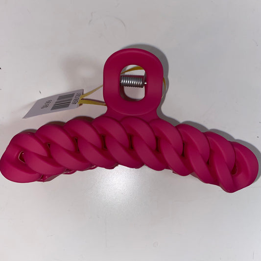 Pink Chain Hair Claw Clip