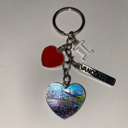 I Heart Vancouver Keychain