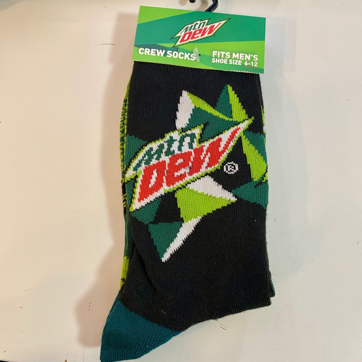 Mtn Dew Food Themed Socks - Men's