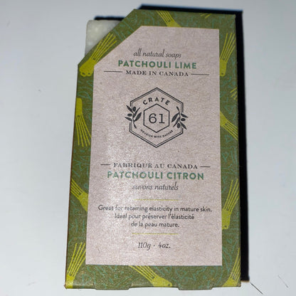 Patchouli Lime - All Natural Soap