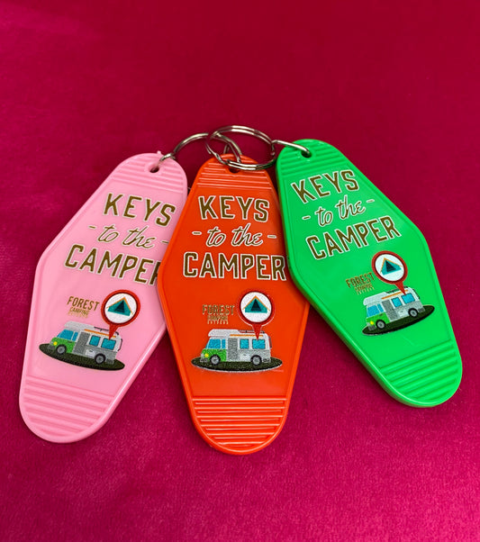 Keys to the Camper Keychain