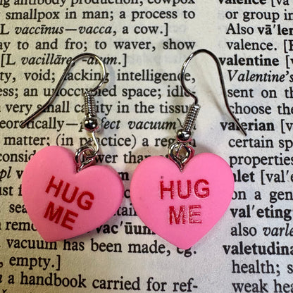 Sweetheart Conversation Valentine Earrings