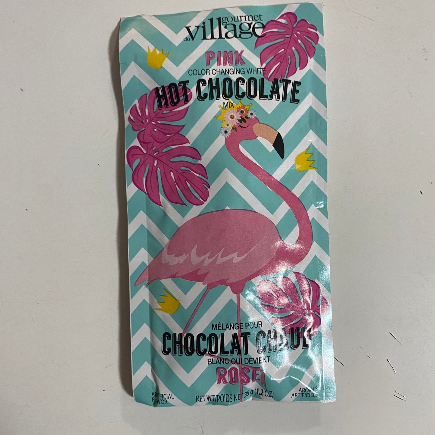 Flamingo Colour Pink Changing Hot Chocolate