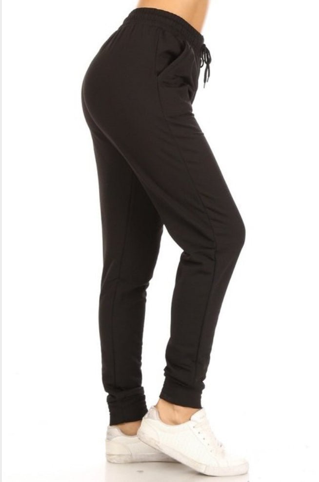 Pantalon de jogging en polaire légère de style classique