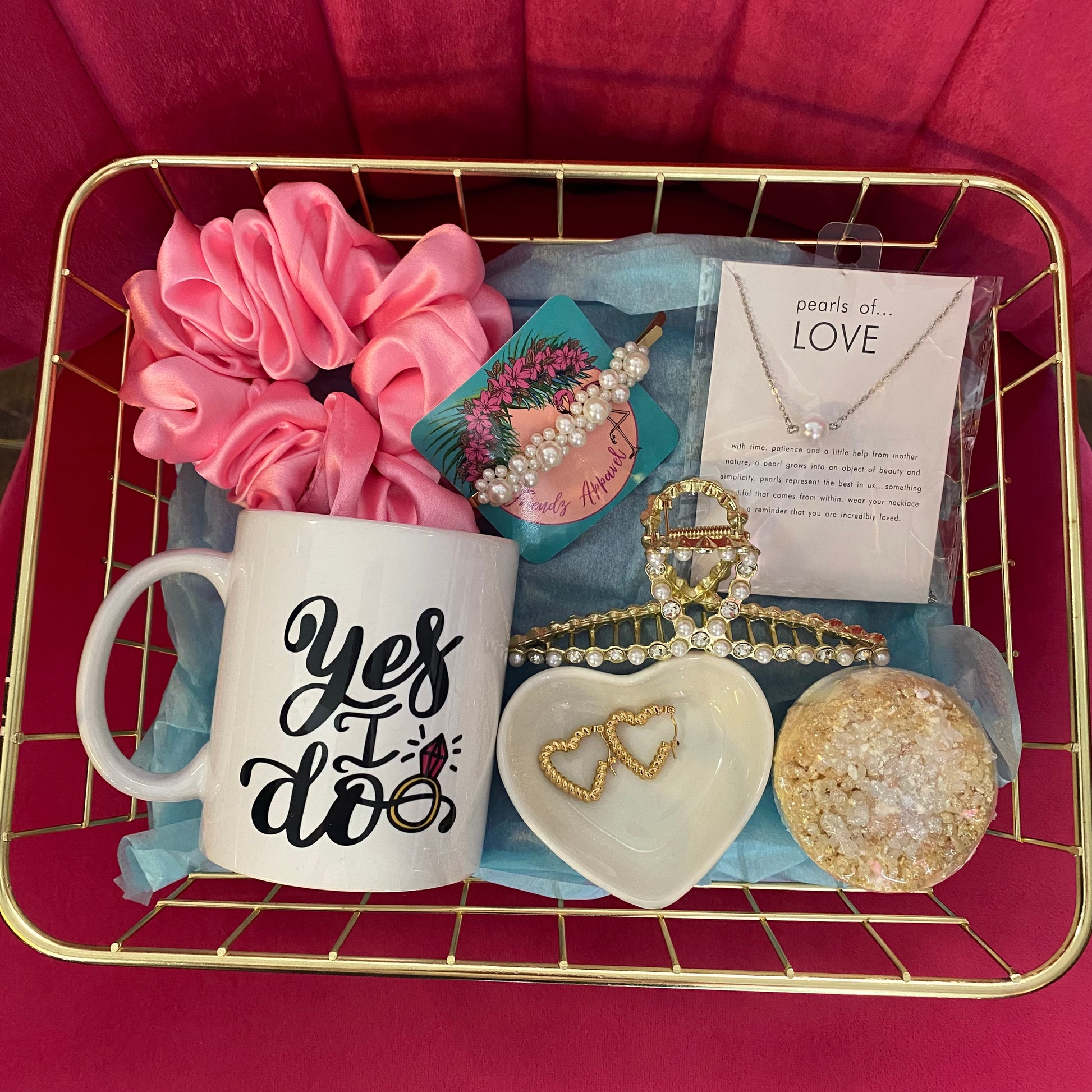 Yes I do Wedding Bride to Be Gift Set Bundle