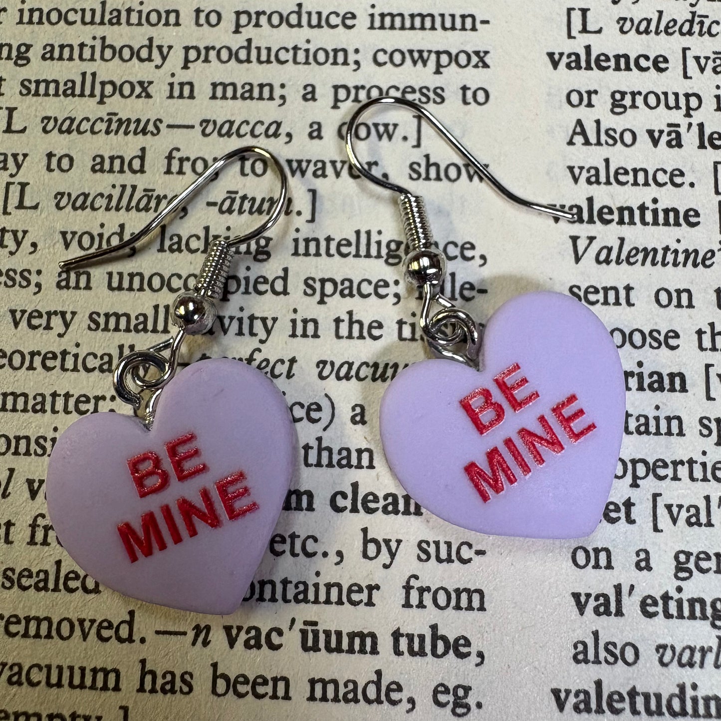 Sweetheart Conversation Valentine Earrings