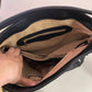 Black Onyx Jet Set Large Tassel Shoulder Purse Bag