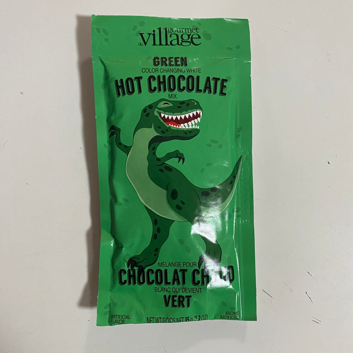 Dinosaur Green Colour Changing Hot Chocolate