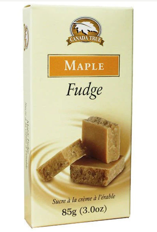 Souvenir de fudge à l'érable véritable du Canada