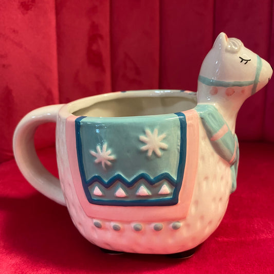 VENTE FINALE - Mug de Noël Llama Alpaga