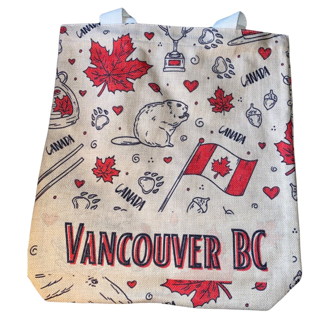 Sac fourre-tout en toile Vancouver Canada