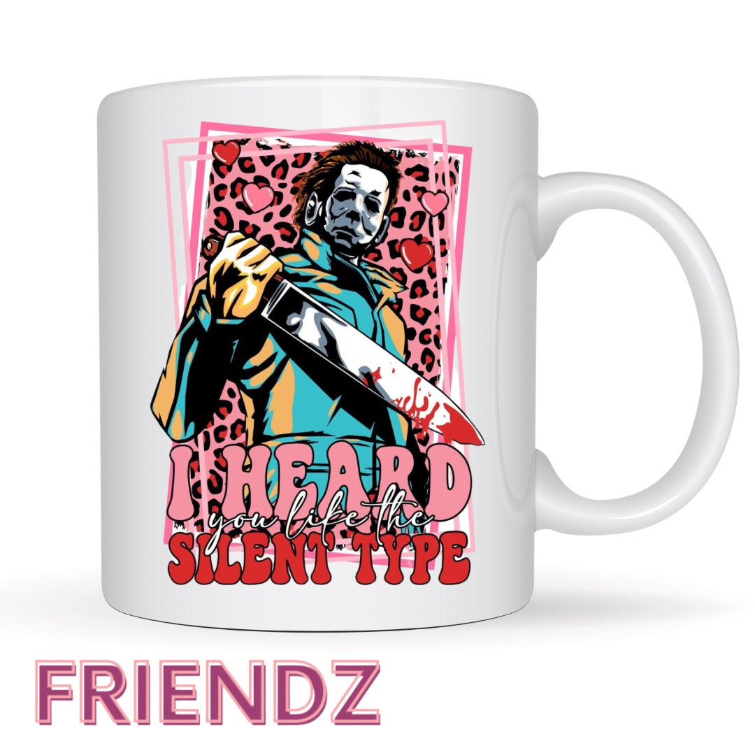 I heard you like the Silent Type Valentine Mug