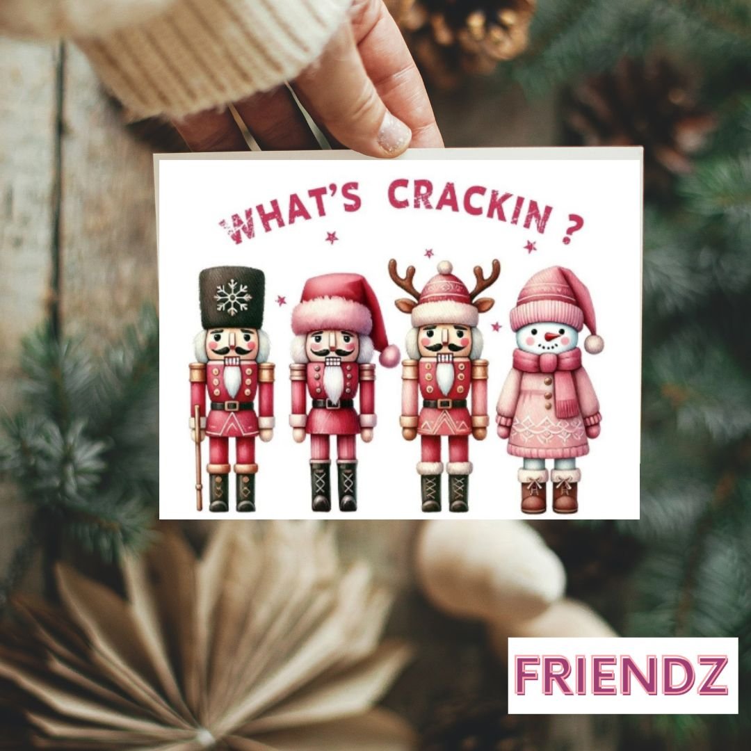 What's Cracking Christmas Greeting Card