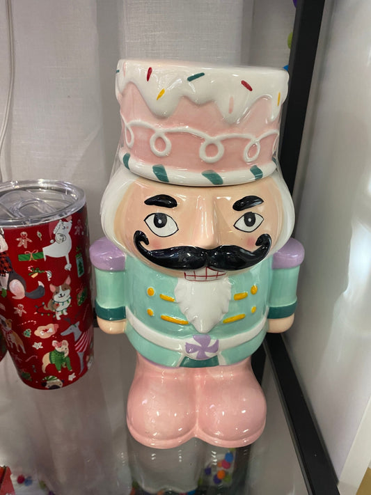 Nutcracker Cookie Jar Christmas